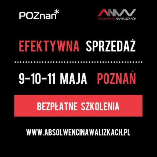 Efektywna Sprzedaż – bezpłatne szkolenia od 9 do 11 maja