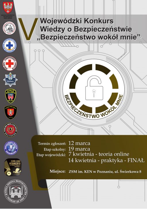 V Wojewódzki Konkurs Wiedzy o Bezpieczeństwie “Bezpieczeństwo wokół mnie”