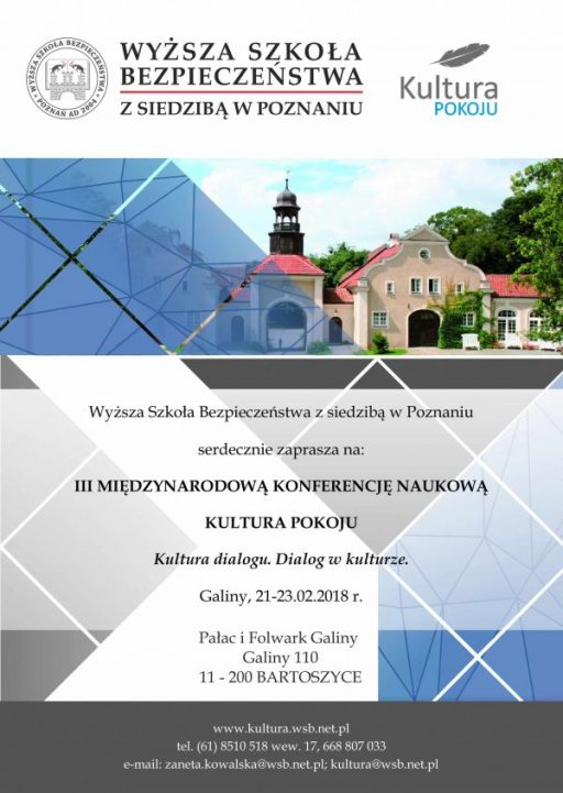 III Międzynarodowa Konferencja – Kultura Pokoju – wywiad telewizyjny