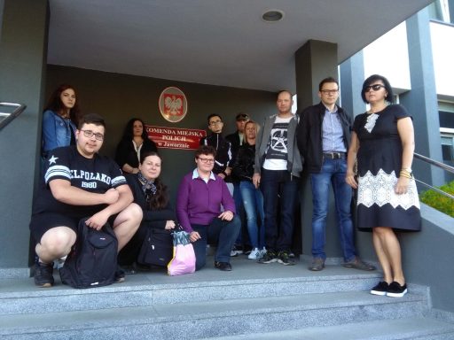 WNS Jaworzno w Komendzie Powiatowej Policji w Jaworznie