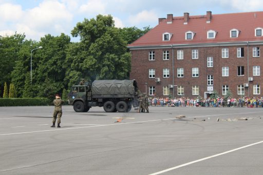 WSS Gliwice na obchodach Święta 6 Batalionu Powietrznodesantowego