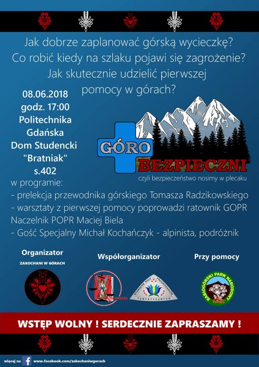 Spotkanie edukacyjne Górobezpieczni – wstęp wolny!