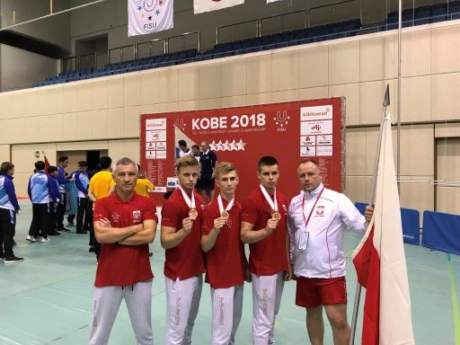 Akademicka Kadra Polski w Karate WKF wraca z Akademickich Mistrzostw Świata KOBE – JAPONIA 2018 z Brązowym Medalem!