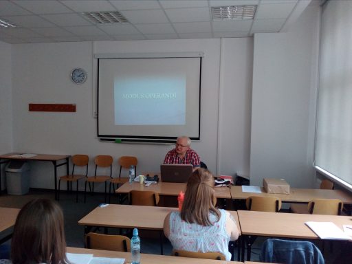 Relacja z szkolenia „Modus operandi sprawców przestępstw”