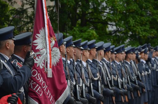 Ceremonia nadania sztandaru Zakładowi Karnemu we Wronkach
