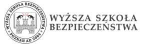 Wyższa Szkoła Bezpieczeństwa – Poznań, Gdańsk, Gliwice, Giżycko, Bartoszyce, Jaworzno, Skoczów, Jastrzębie-Zdrój – logo