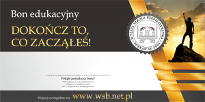 Bon edukacyjny - dokończ to co zacząłeś 2020  studia od marca