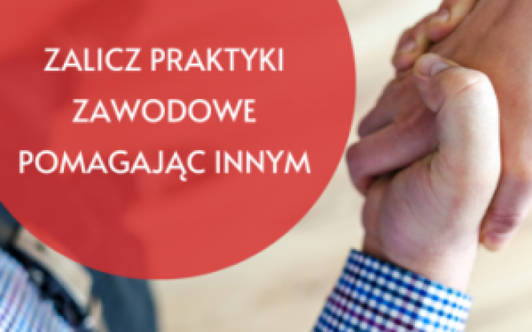 Zalicz praktyki pomagając innym.