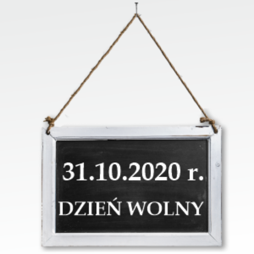 Uczelnia nieczynna 31.10.2020 – 01.11.2020