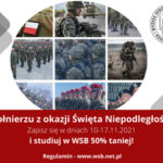 Żołnierze Wojska Polskiego - 50% zniżki w opłatach za studia