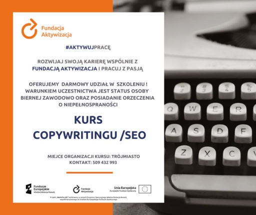 Darmowy kurs copywritingu dla studentów z niepełnosprawnością
