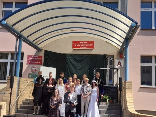 Zakończenie roku szkolnego uczniów szkoły partnerskiej we Wrześni
