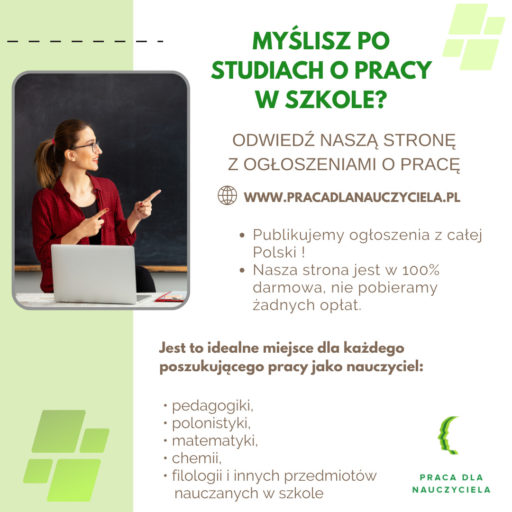 Oferty pracy dla pedagogów