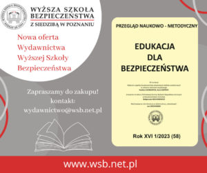 Oferta Wydawnictwa WSB – Przegląd Naukowo – Metodyczny (58)