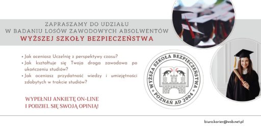 Badanie losów zawodowych absolwentów – ankieta on-line