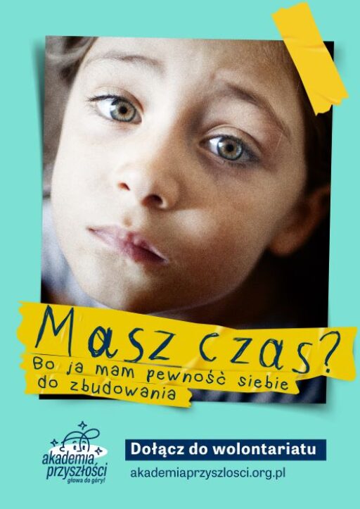Masz czas na wsparcie dziecka z Akademii Przyszłości? – trwa rekrutacja do wolontariatu