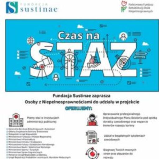 Czas na staż – program aktywizacji zawodowej osób z niepełnosprawnościami