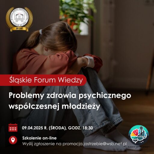 Śląskie Forum Wiedzy – Problemy zdrowia psychicznego współczesnej młodzieży.