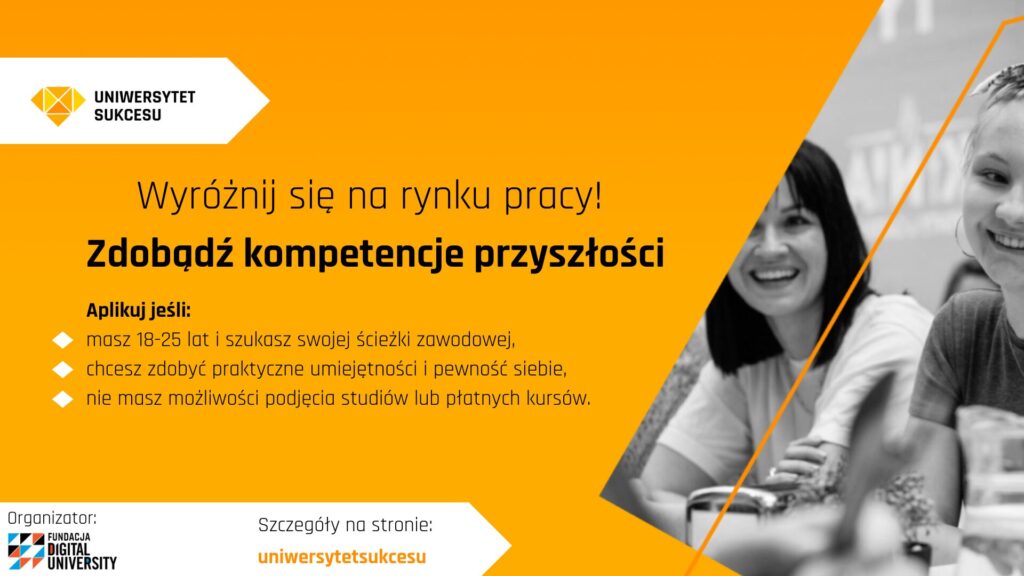 Bezpłatny program stypendialny dla Studentek i Absolwentek (18–25 lat)