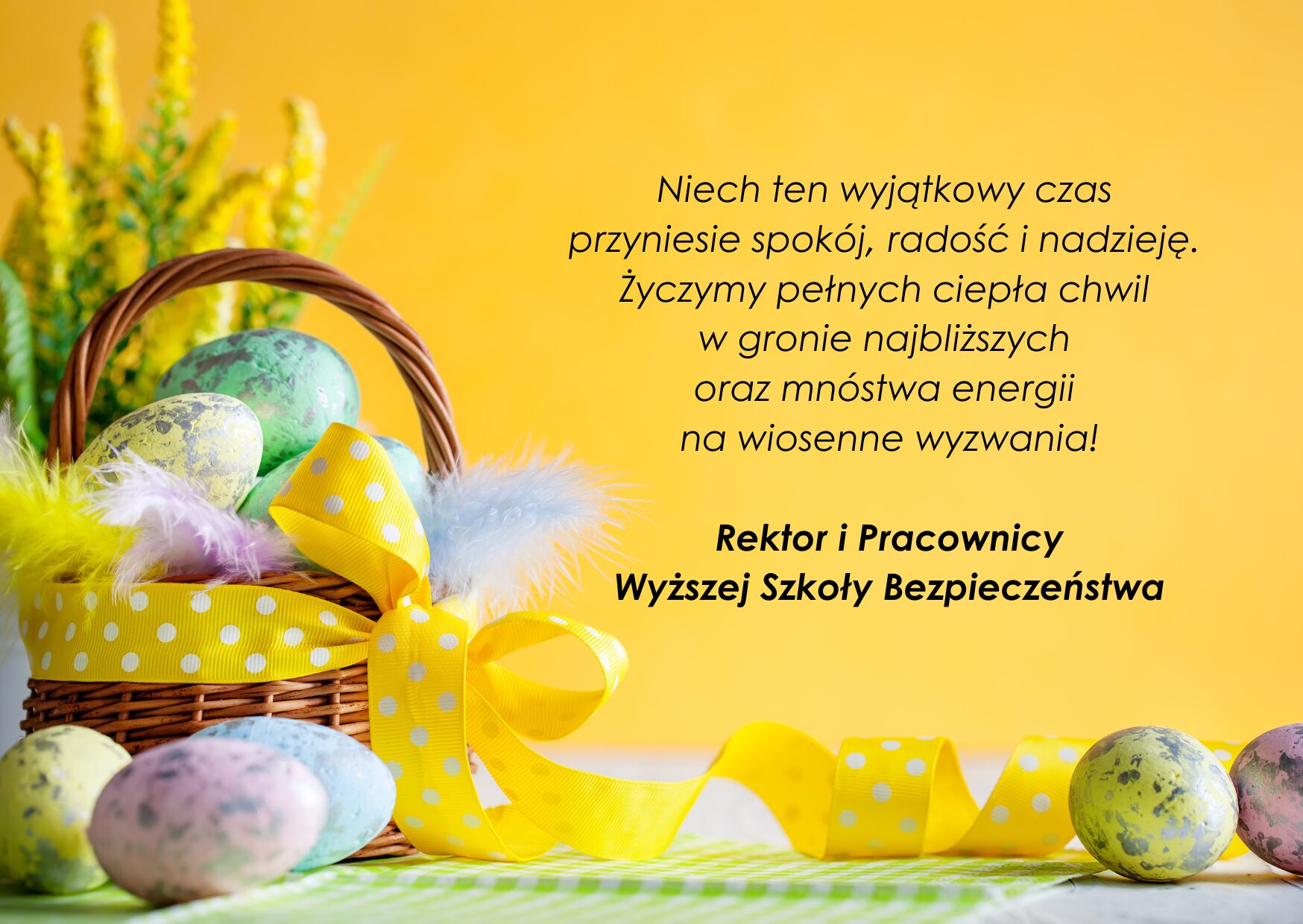 Wesołych Świąt Wielkanocnych!