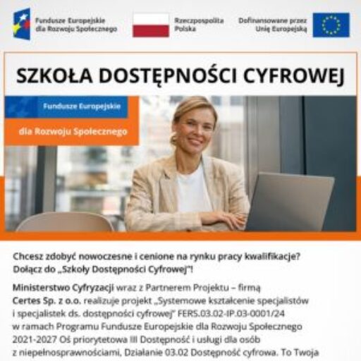 Rekrutacja do projektu „Szkoła Dostępności Cyfrowej”