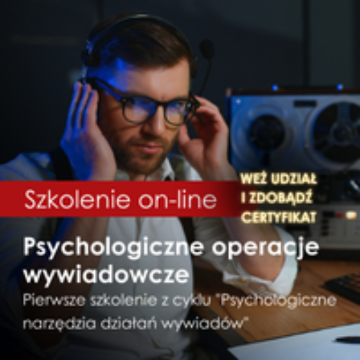 Rusza cykl szkoleń Psychologiczne operacje wywiadowcze