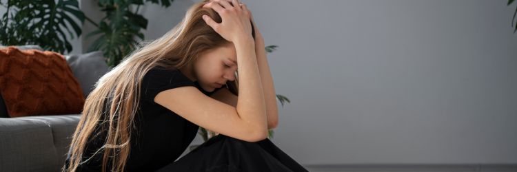 Osoba zmagająca się z chorobą dwubiegunową