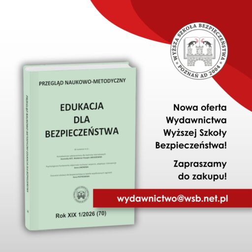 Kolejna Nowość Wydawnicza Wyższej Szkoły Bezpieczeństwa!