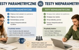 Charakterystyka testów parametrycznych i nieparametrycznych
